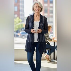 Isadora Paris crocheted cardigan